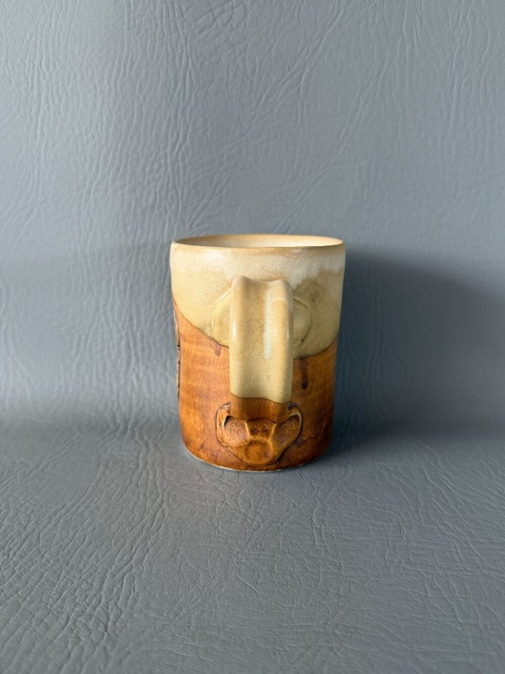 Cold Mountain Pottery 2017 Montana Bison Mug 3D Buffalo Handcrafted Stoneware - Picture 6 of 11